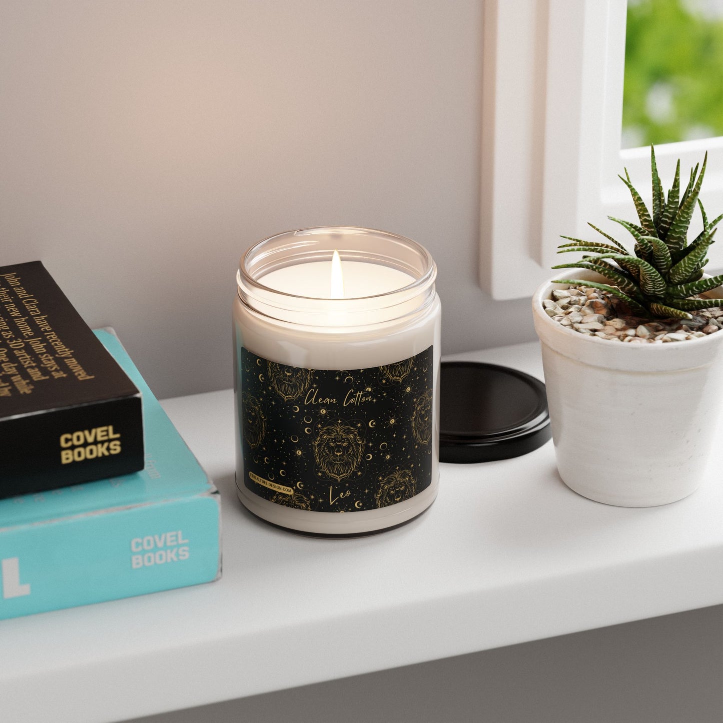Leo Season Zodiac Soy Candle, 9oz