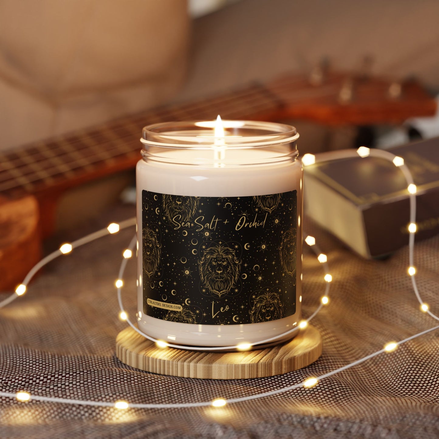 Leo Season Zodiac Soy Candle, 9oz