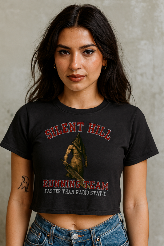 Silent Hill Running Team Crop Top