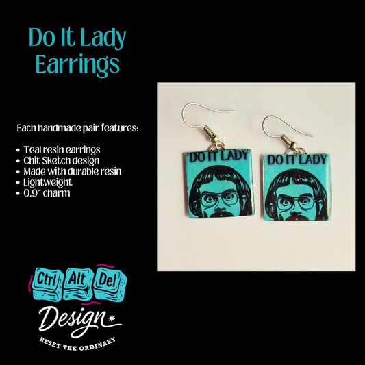 "Do It Lady" Earrings