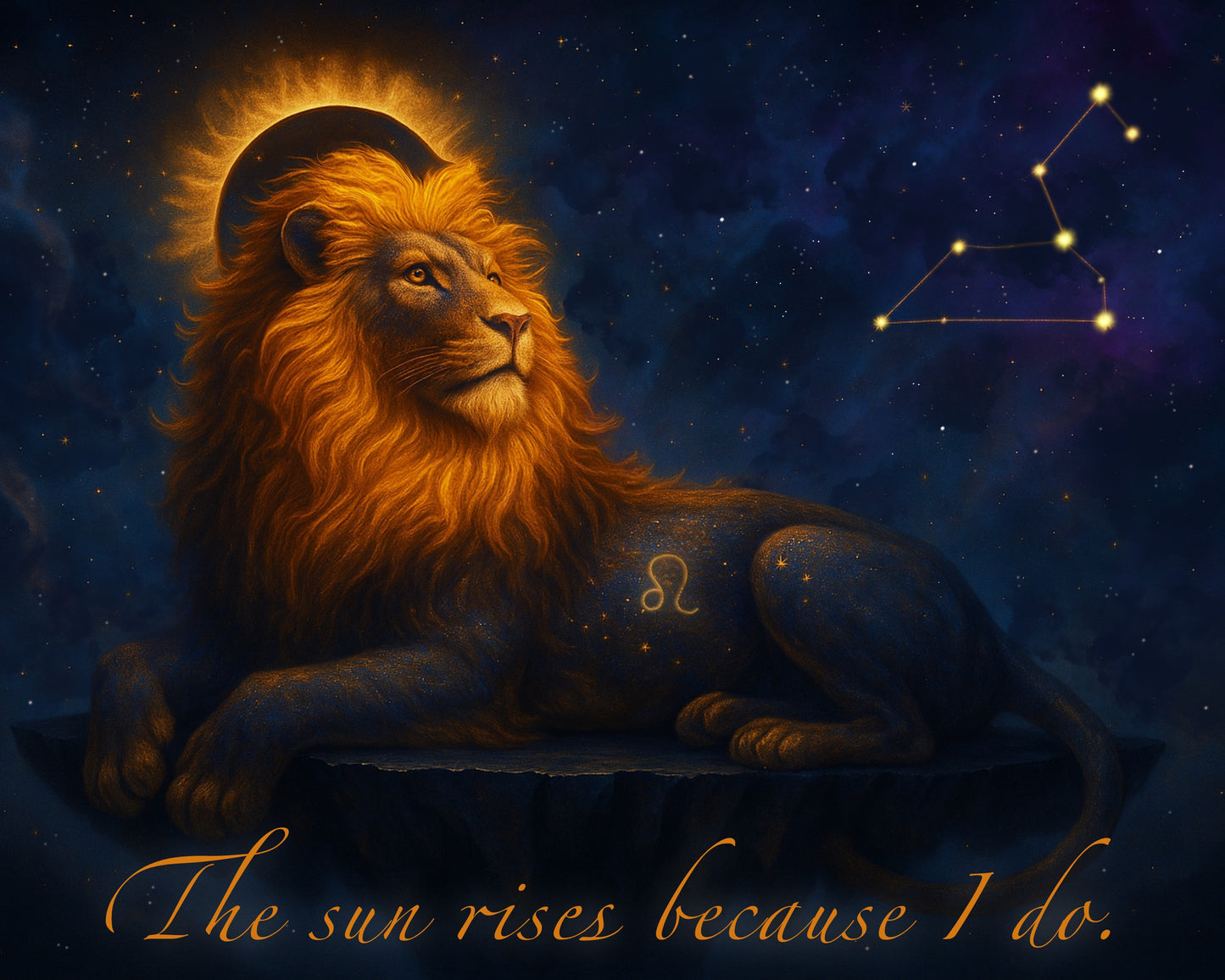 The Sun Rises because I do - Zodiac - Leo Inspired Graphic Tee