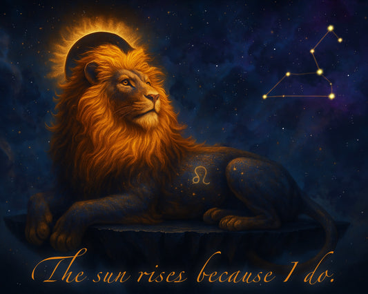 The Sun Rises because I do - Zodiac - Leo Inspired Graphic Tee